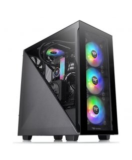 Thermaltake Divider 300 TG Midi Tower musta