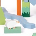 CLASSIC WORLD puidust klotside komplekt "Metsamaailm" 50 tk.