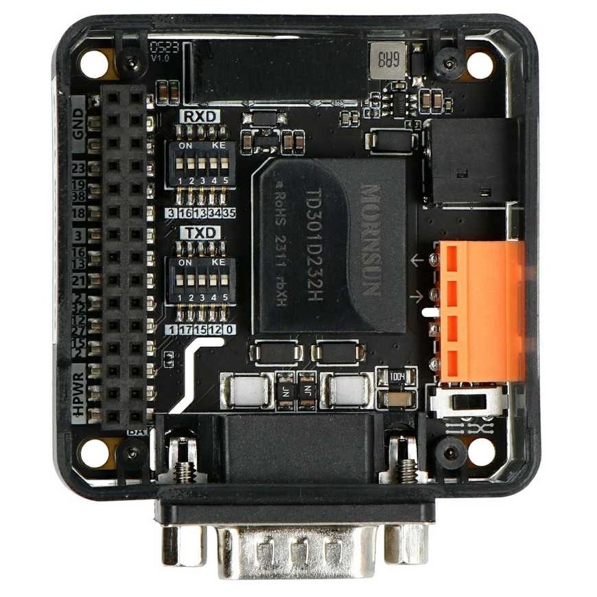 RS232 13.2 modulis – RS232 sakaru modulis – DB9 savienojums – M5 M5Stack131 – 3