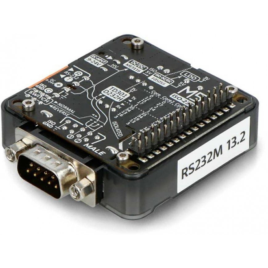 RS232 13.2 moodul – RS232 ühendusmoodul – DB9 pistik – M5 M5Stack131 – 5