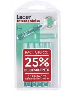 Lacer INTERDENTAL STRAIGHT extra fine assorted 2 x 10 units