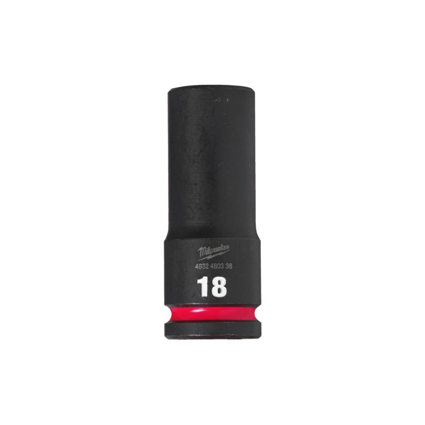 Milwaukee Accessories Long Impact Socket MILWAUKEE SHW 1/2" 18 mm
