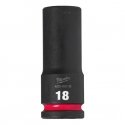 Milwaukee Accessories Long Impact Socket MILWAUKEE SHW 1/2" 18 mm Milwaukee Accessories Long Impact Socket MILWAUKEE SHW 1/2" 18 mm