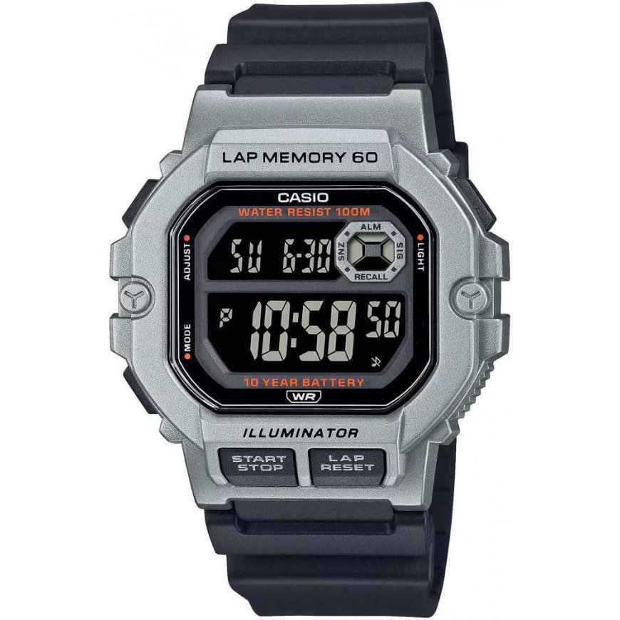 CASIO Sports WS-1400H-1B VYRIŠKĀS PULKSTEŅS + KASTE