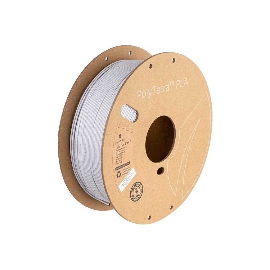 Polymaker PolyTerra PLA - 1kg - 1.75mm - Marmori Valkoinen – 5