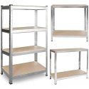 Metal storage shelf 150 x 75 x 30 Thin 470000 Metal storage shelf 150 x 75 x 30 Thin 470000