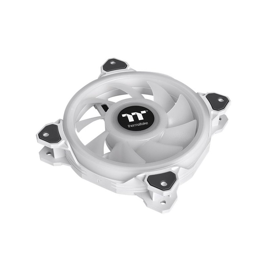 Thermaltake Riing Quad 12 RGB Datora korpusam Ventilators 12 cm Balts – 3