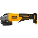 akumulatora bezsuku leņķa slīpmašīna, 125mm, 18V, XR, DEWALT [DCG408N-XJ]