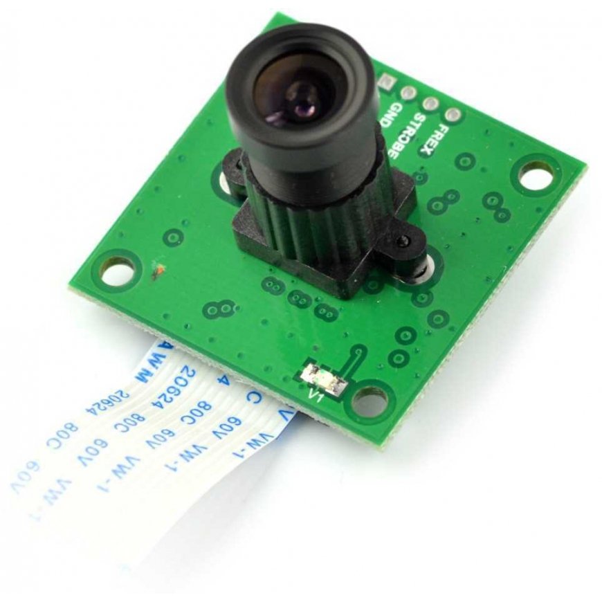 ArduCam OV5647 5Mpx camera with HX-27227 M12x0.5 lens, designed for Raspberry Pi