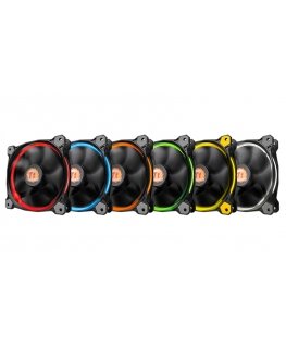 Thermaltake Riing 12 Datora korpusam Ventilators 12 cm Melns