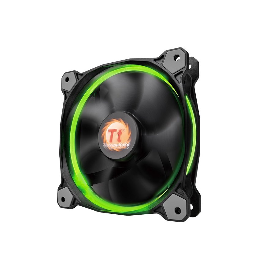 Thermaltake Riing 12 Kompiuterio korpusui Ventiliatorius 12 cm Juoda – 4