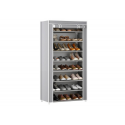 Lean 8 Level Shoe Rack with Dust Cover, Gray Lean 8 Level Shoe Rack with Dust Cover, Gray
