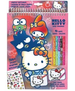 Vaikų licencijuota Hello Kitty piešimo rinkinys