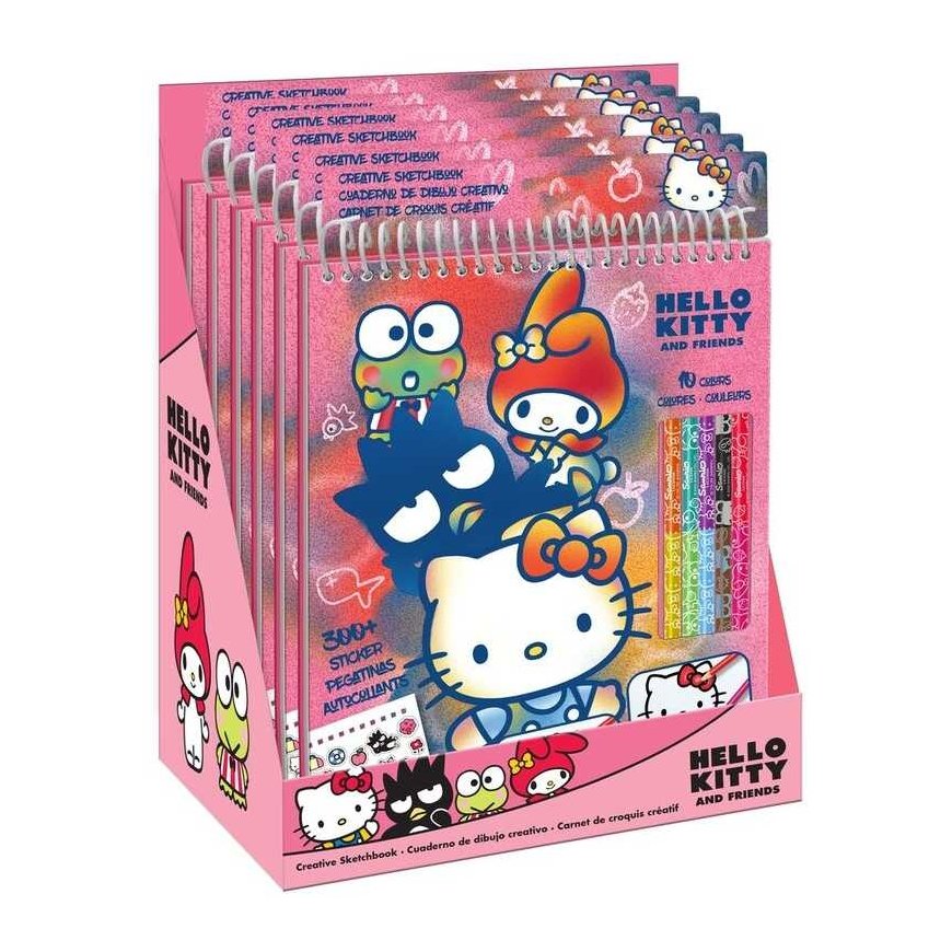 Kids Licensing Hello Kitty pencil colouring set – 4