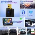Belaidis CarPlay/Android Auto adapteris Reach U4 juodas Belaidis CarPlay/Android Auto adapteris Reach U4 juodas