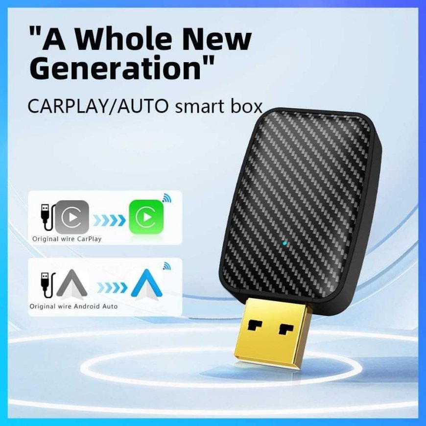 Wireless CarPlay/Android Auto adapter Reach U4 black – 4