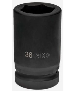 Extended hexagonal impact socket 24mm 1" Irimo