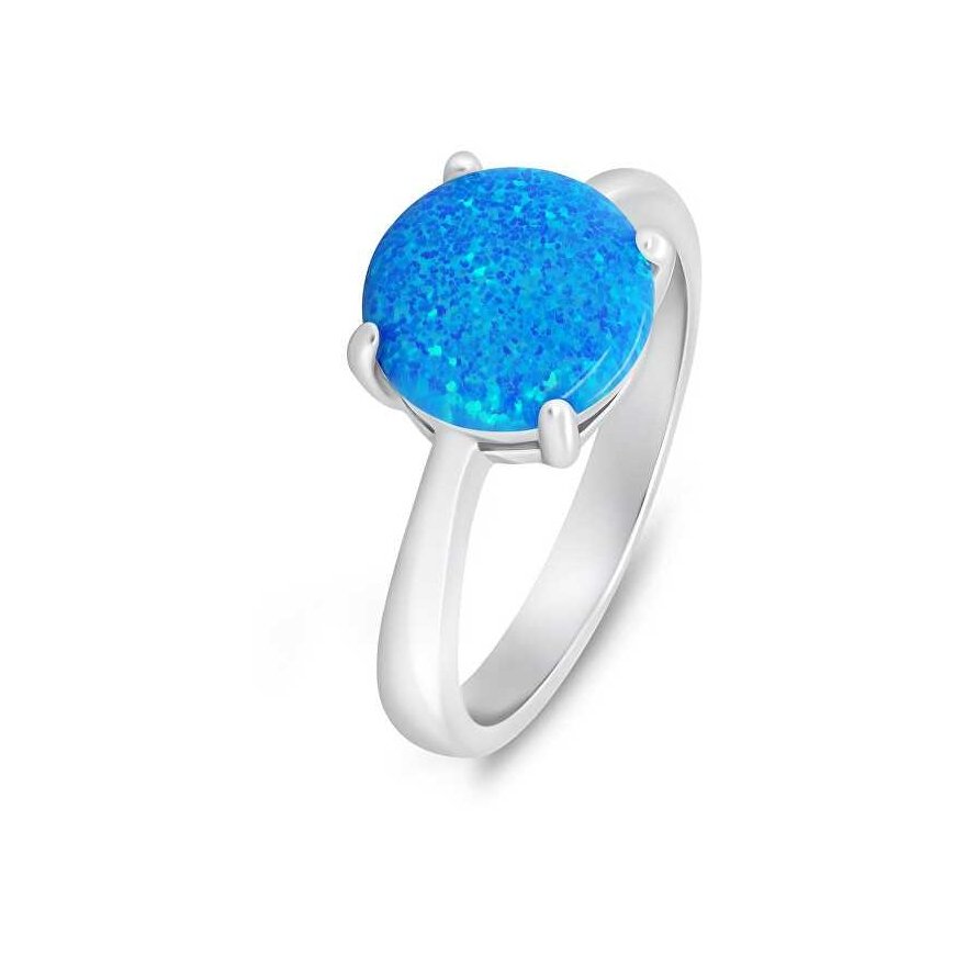 Brilio Silver Brilio Silver Charming silver ring with opal RI105WB