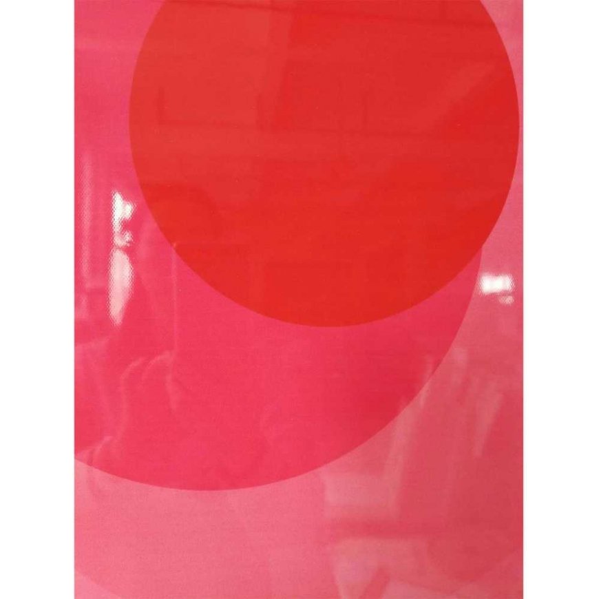 ART Wall painting WALLY 60x80cm, pink circle, acrylic – 2