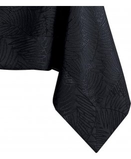 AmeliaHome TCLOTH/AH/GAIA/BRD/Black/120X120