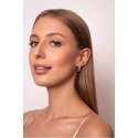 Brilio Silver Charming silver earrings with zircons LME299 Brilio Silver Charming silver earrings with zircons LME299