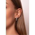 Brilio Silver Charming silver earrings with zircons LME299 Brilio Silver Charming silver earrings with zircons LME299