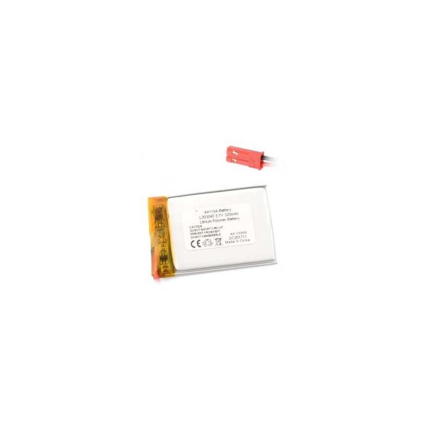 Akumulators Li-Pol Akyga 550mAh 1S 3.7V
