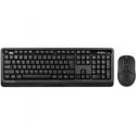 A4Tech FG1012S, wireless optical mouse with keyboard, CZ, 2.4 [GHz], black