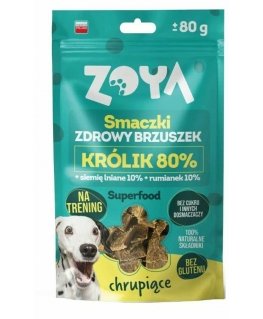 Užkandis šunims Zoya Healthy tummy Rabbit Triušis 80 g