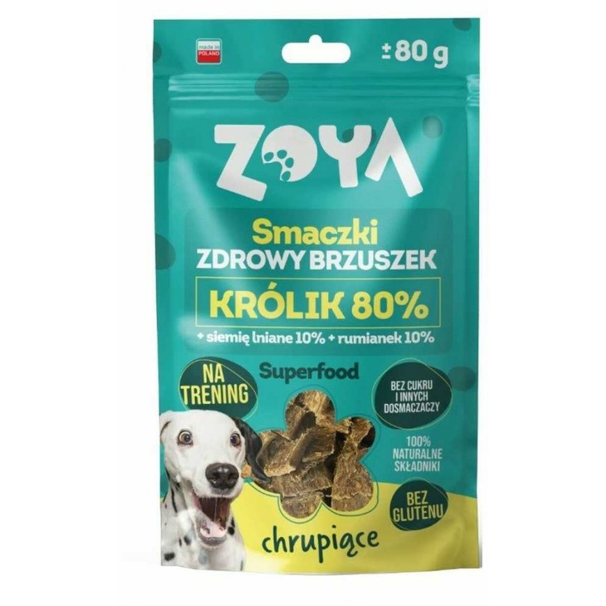 Välikoira Zoya Healthy tummy Kanin 80 g