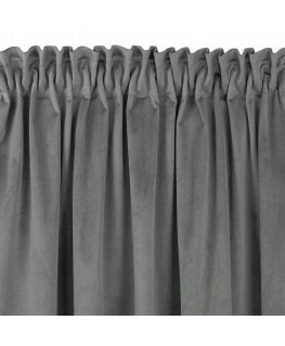 VILA-verhot, grafiitin värinen, klassinen läpinäkyvä lohikäärme-nauha 5 cm, jossa 3 cm tupsut, sametti 530x175 homede
