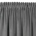 Aizkari VILA krāsas grafīta stila klasiskā caurspīdīgā pūķa josla 5 cm ar bārkstīm 3 cm samts 530x175 homede