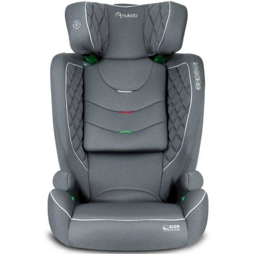 Nukido Louis -autoturvaistuin harmaa 15-36 kg ISOFIX – 4