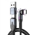 STATIK PowerPivot Pro nailonist punutud kaabel, USB-C kuni USB-C, 1m, Must STATIK PowerPivot Pro nailonist punutud kaabel, USB-C kuni USB-C, 1m, Must