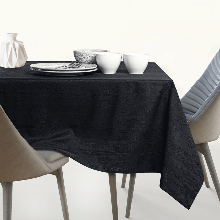 AmeliaHome TCLOTH/AH/VESTA/BRD/Musta/120X200 – 4