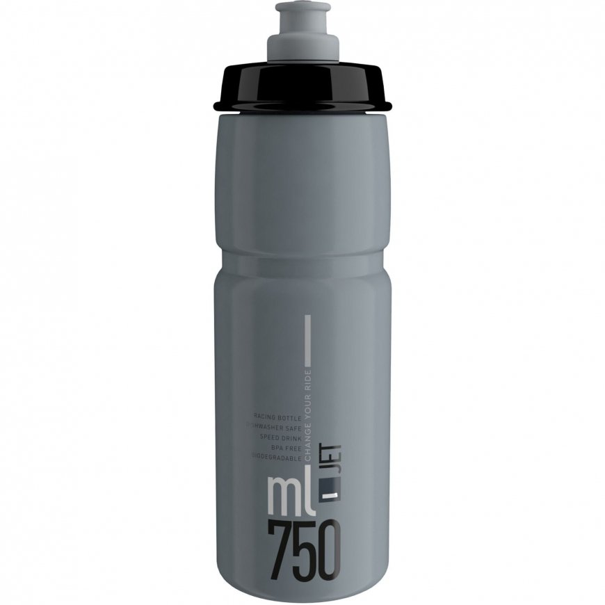 Gertuvä Elite Bottle Jet GreyMust Black Logo 750ml – 2