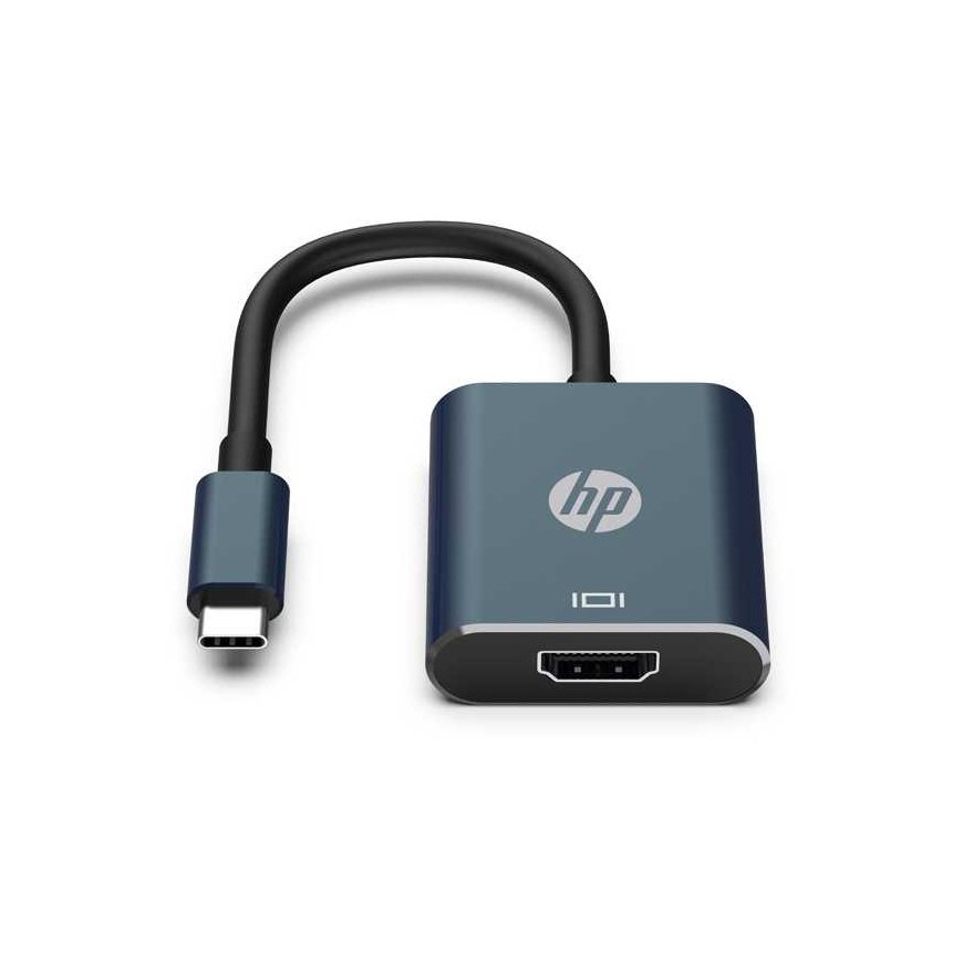 HP vaizdo adapteris, DHC-CT202, USB C (M) - HDMI F, juoda, Hewlett-Packard