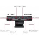 AVerMedia PW313D webcam 5 MP 2592 x 1944 pixels USB 2.0 Black