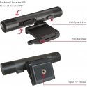 AVerMedia PW313D webcam 5 MP 2592 x 1944 pixels USB 2.0 Black