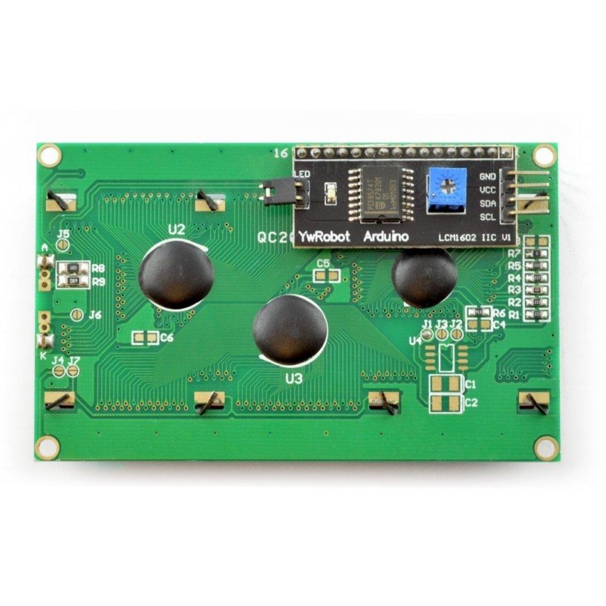OEM LCD screen 4x20 characters blue + I2C LCM1602 converter – 3