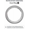 Oura Ring 4 smart ring, Silver, size 10 Oura Ring 4 smart ring, Silver, size 10