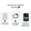Oura Ring 4 smart ring, Silver, size 10 Oura Ring 4 smart ring, Silver, size 10
