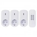 Emos Bevielis 3-channel 230VAC socket on/off set Emos Bevielis 3-channel 230VAC socket on/off set