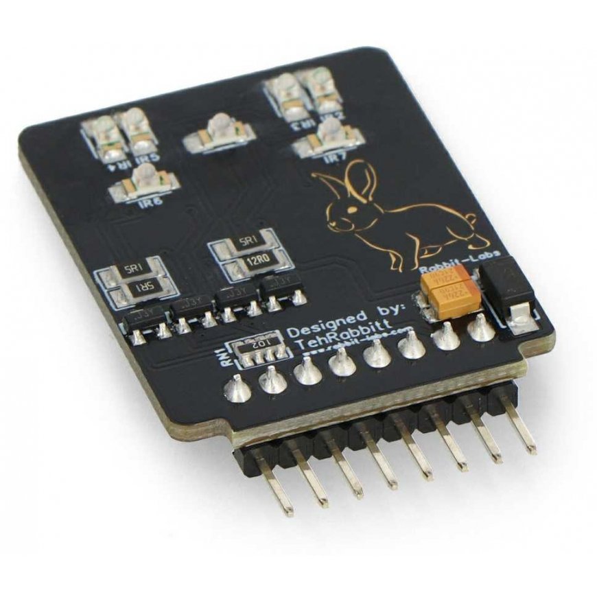 Lab401 IR Blaster - IR receiver with 7 LEDs, designed for Flipper Zero - Rabbit Labs – 4