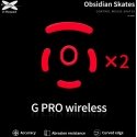 X-Raypad Obsidian Skates Logitech G Pro 1 Red 2 pcs. (Red) Replacement Mouse Feet X-Raypad Obsidian Skates Logitech G Pro 1 Red 2 pcs. (Red) Replacement Mouse Feet