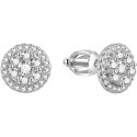 Серебряные блестящие серьги Beneto AGUP1470S Серебряные блестящие серьги Beneto AGUP1470S