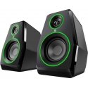 Kompiuterio kolonėlės Defender Solar 10 garsiakalbiai, 2.0, 10W, juodi, Bluetooth 5.3/AUX Kompiuterio kolonėlės Defender Solar 10 garsiakalbiai, 2.0, 10W, juodi, Bluetooth 5.3/AUX