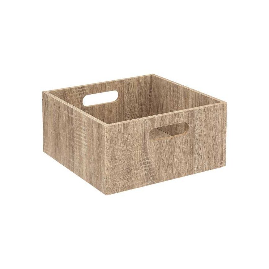 5five Simply Smart Box with handles, wood imitation, 31 x 15 cm