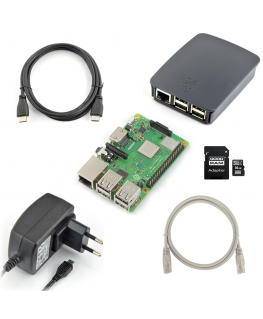 Raspberry Pi 3B+ WiFi + 32GB Micro SD + official accessories