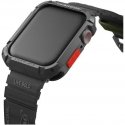 Skinarma apyrankē Shokku Apple Watch 45/44/42mm melnā krāsā Skinarma apyrankē Shokku Apple Watch 45/44/42mm melnā krāsā